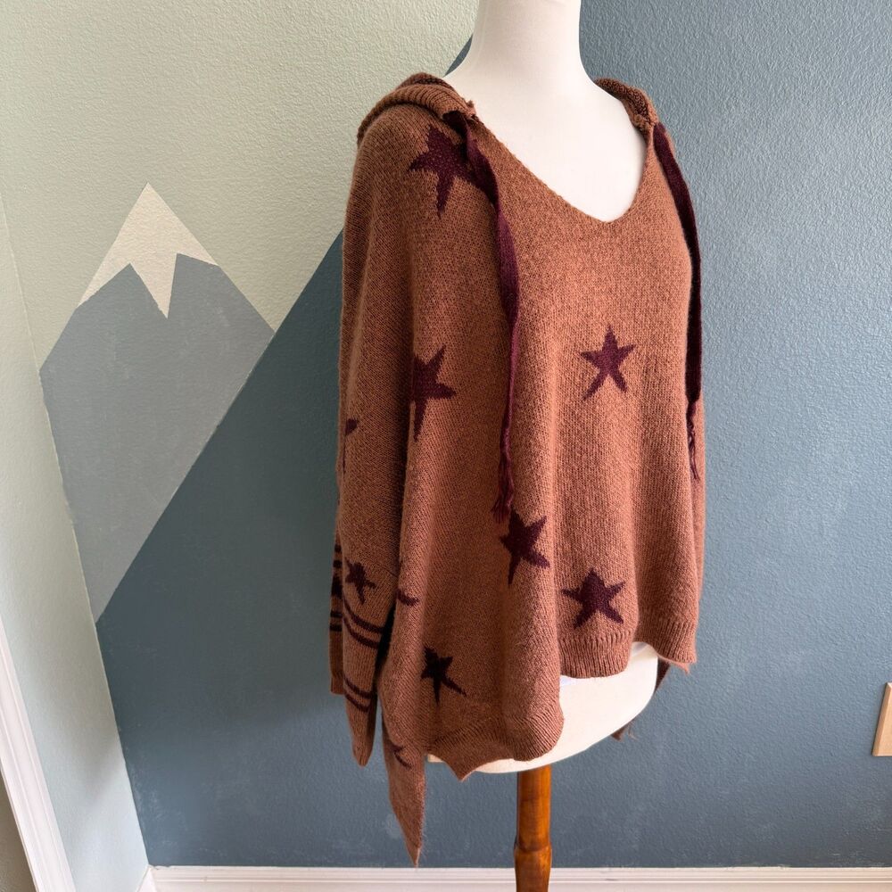 POL Star Hooded Star Sweater Size Small - Picture 3 of 9